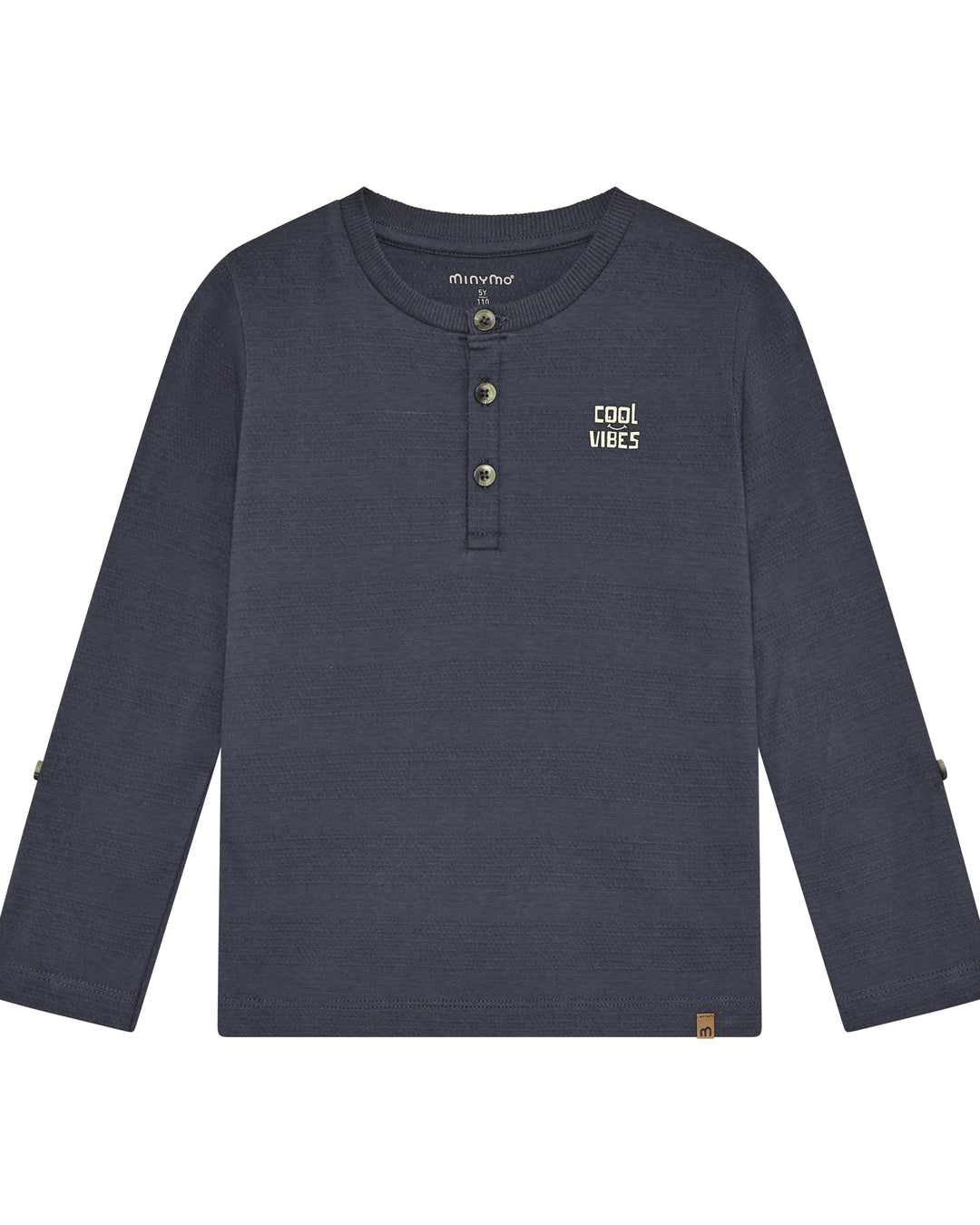 Minymo T-shirt LS - Odyssey Gray