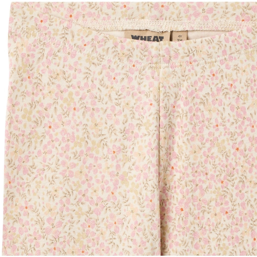 Wheat Jules Jersey Leggings - Coral flowers