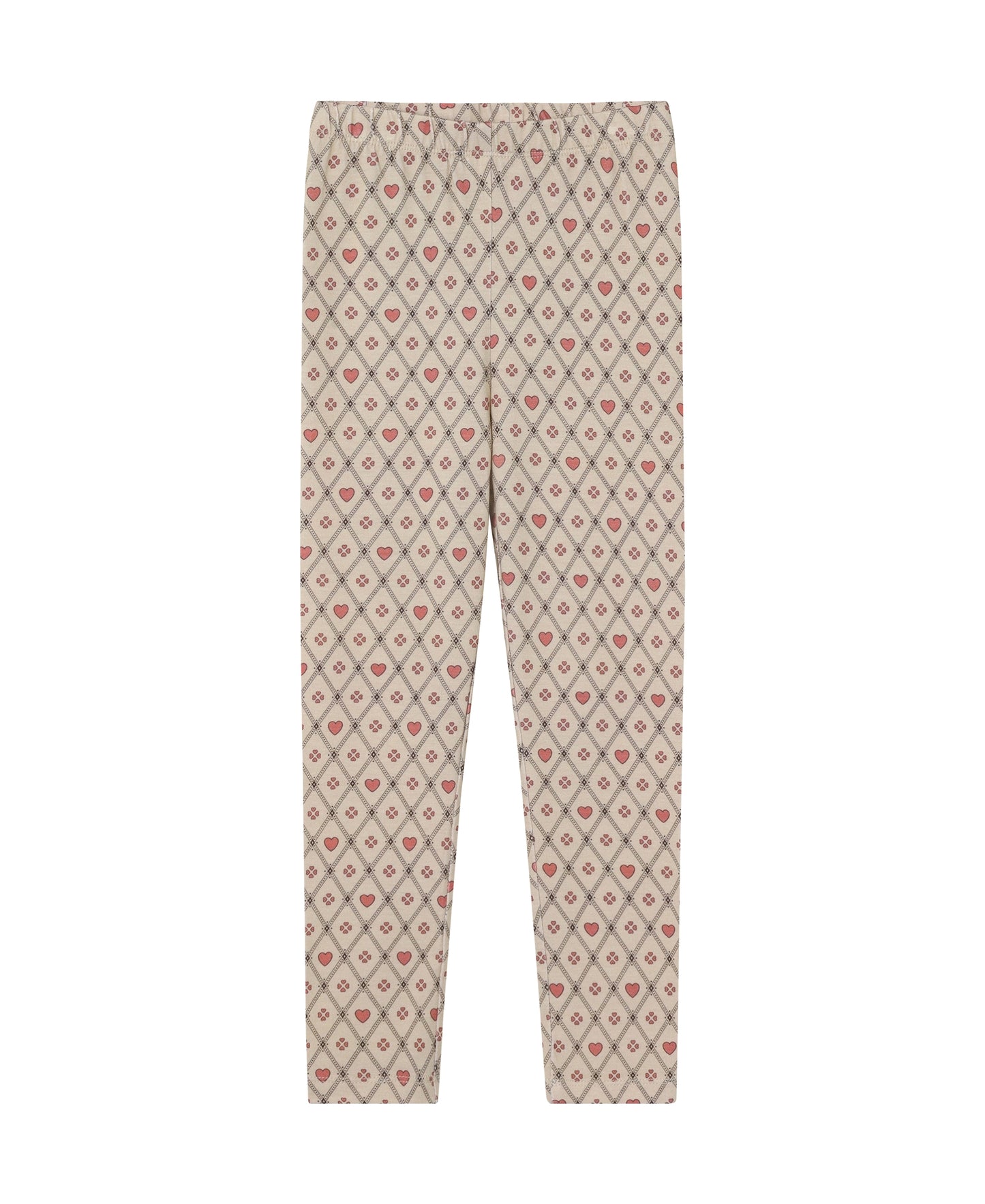 Fliink Kelly Heart Leggings - Sandshell Heart