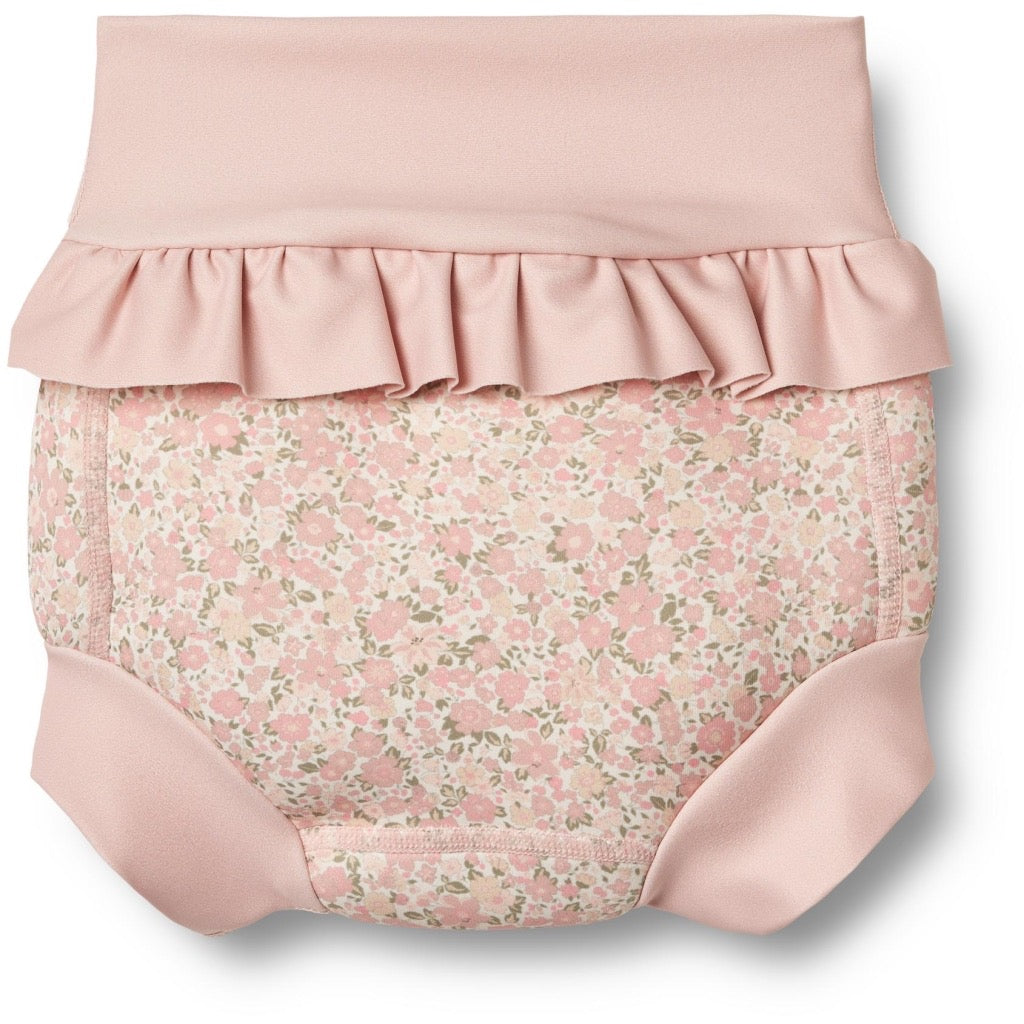 Wheat Rita Neopren  Badebukser - Ivory flower meadow