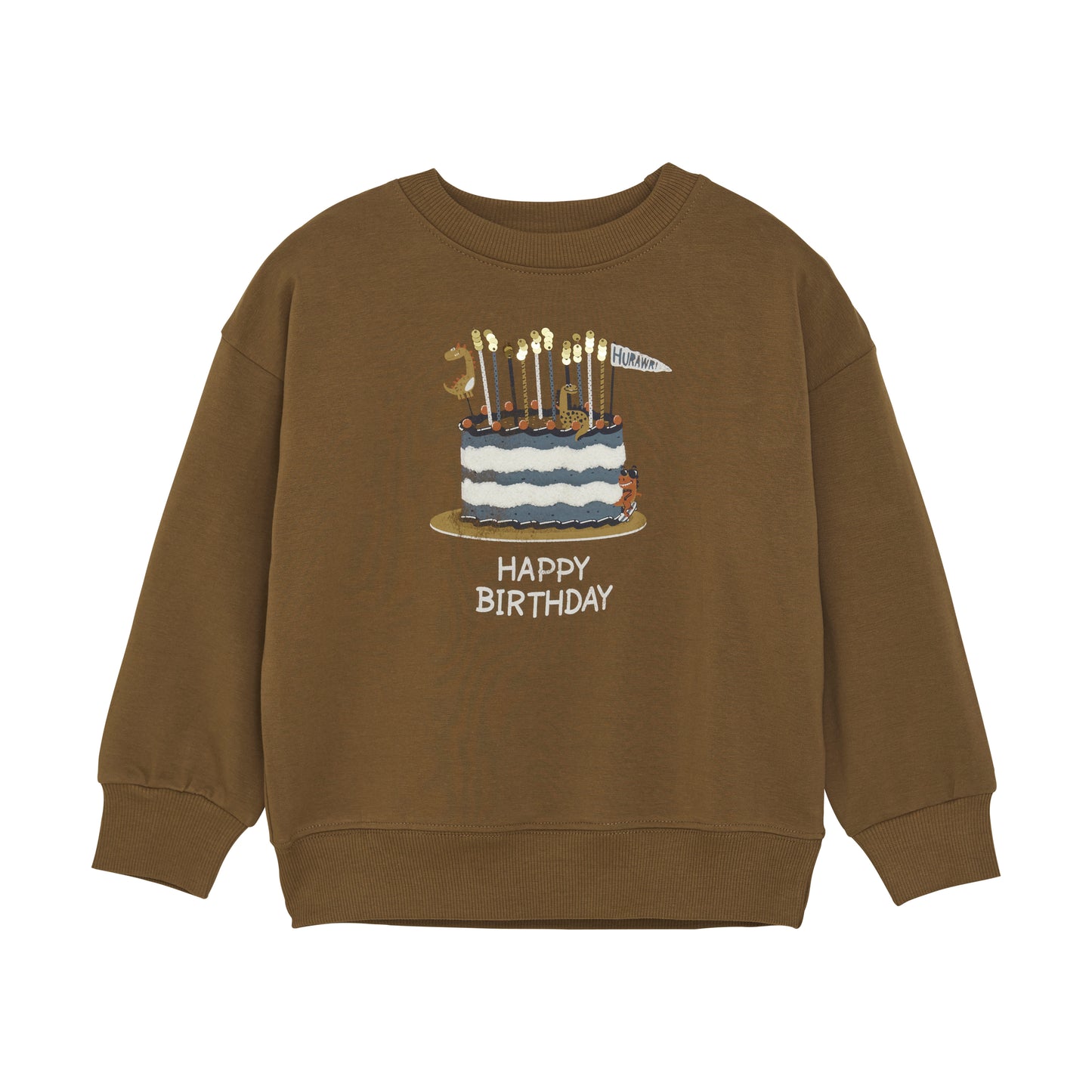 Minymo Sweatshirt LS - Sepia
