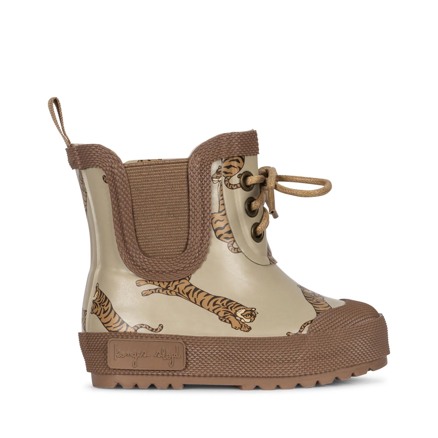 Konges Sløjd Gummistiefel mit Futter - Tiger