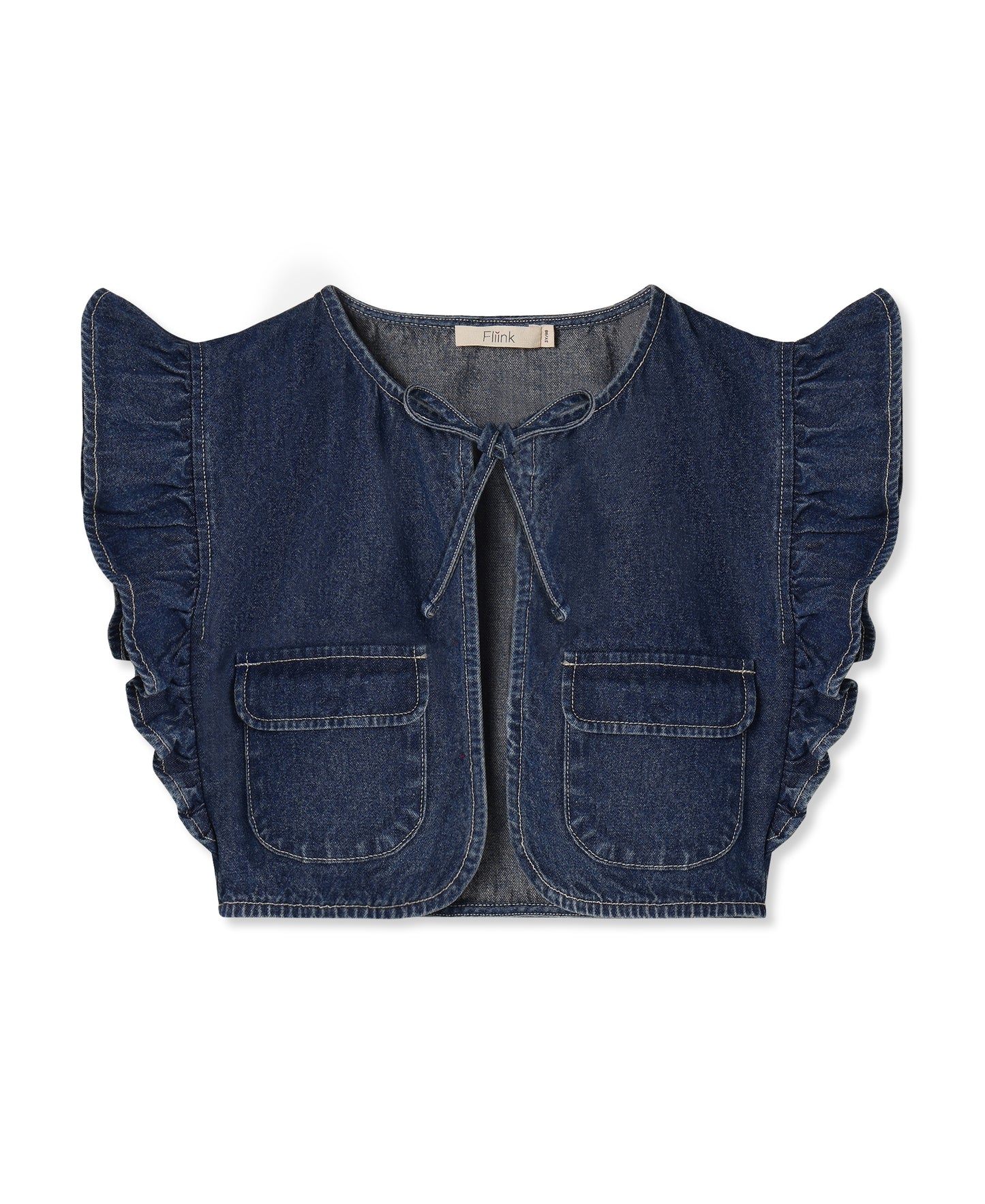 Fliink DON VEST - DARK DENIM BLUE