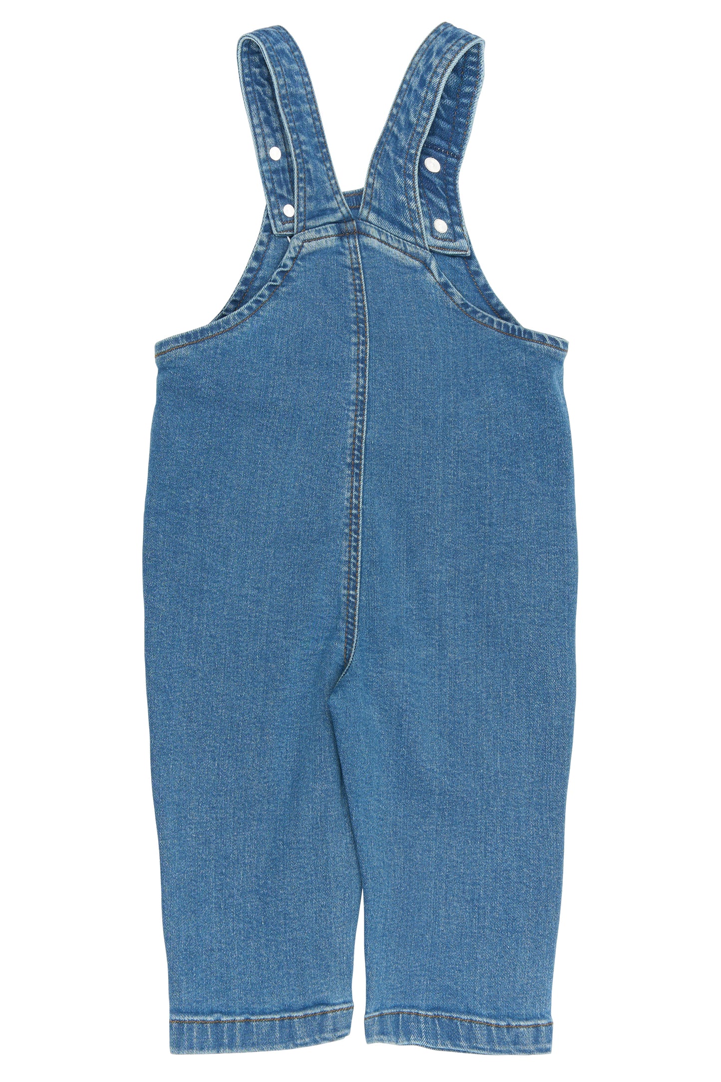 Petit Piao Elm Denim Overalls - Light blue denim