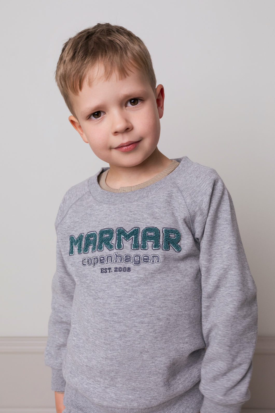 MarMar Theos Sweatshirt - Spruce Logo