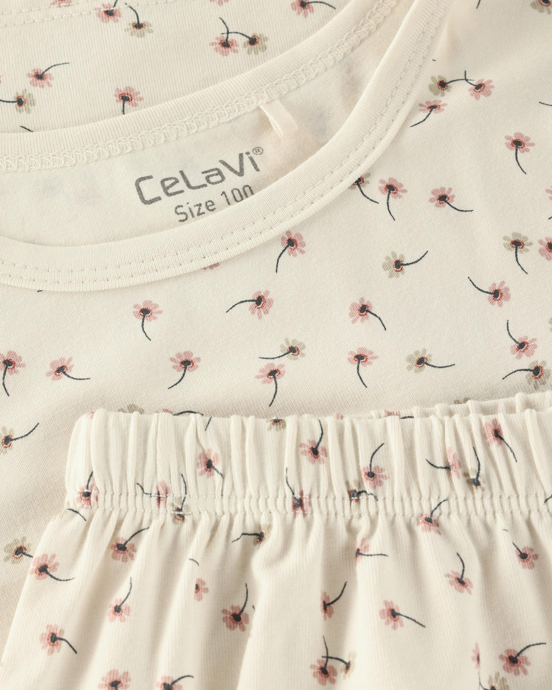 CeLaVi Sommer Pyjamas Set - Shadow Gray