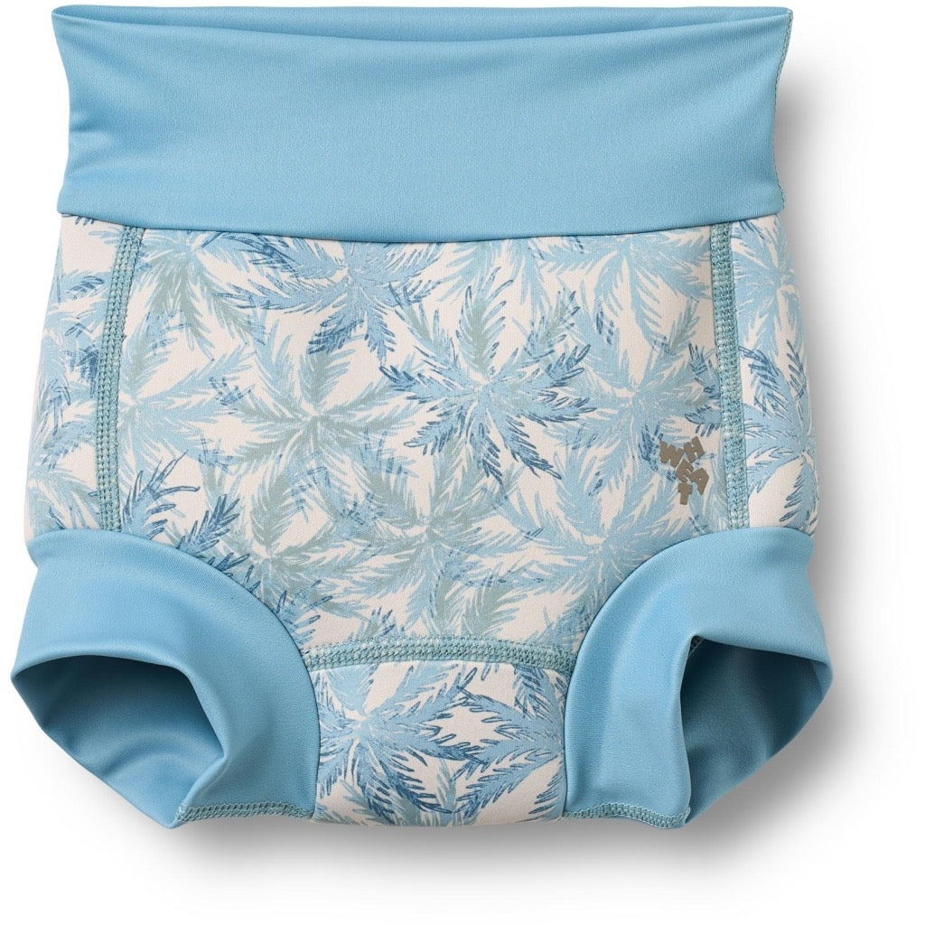 Wheat Anker Neoprene Svømmebukser - Blue palm