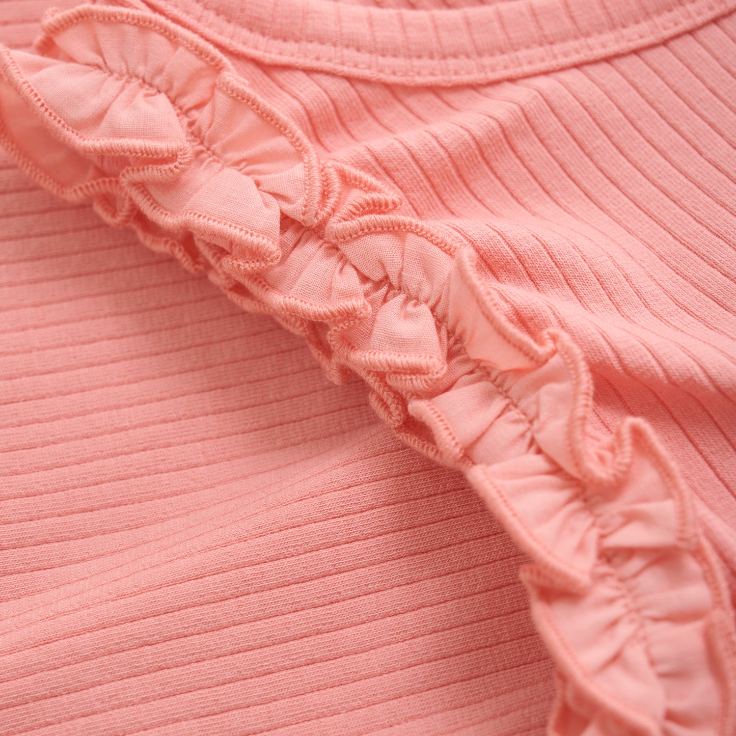 Minymo rib Top - Strawberry Ice