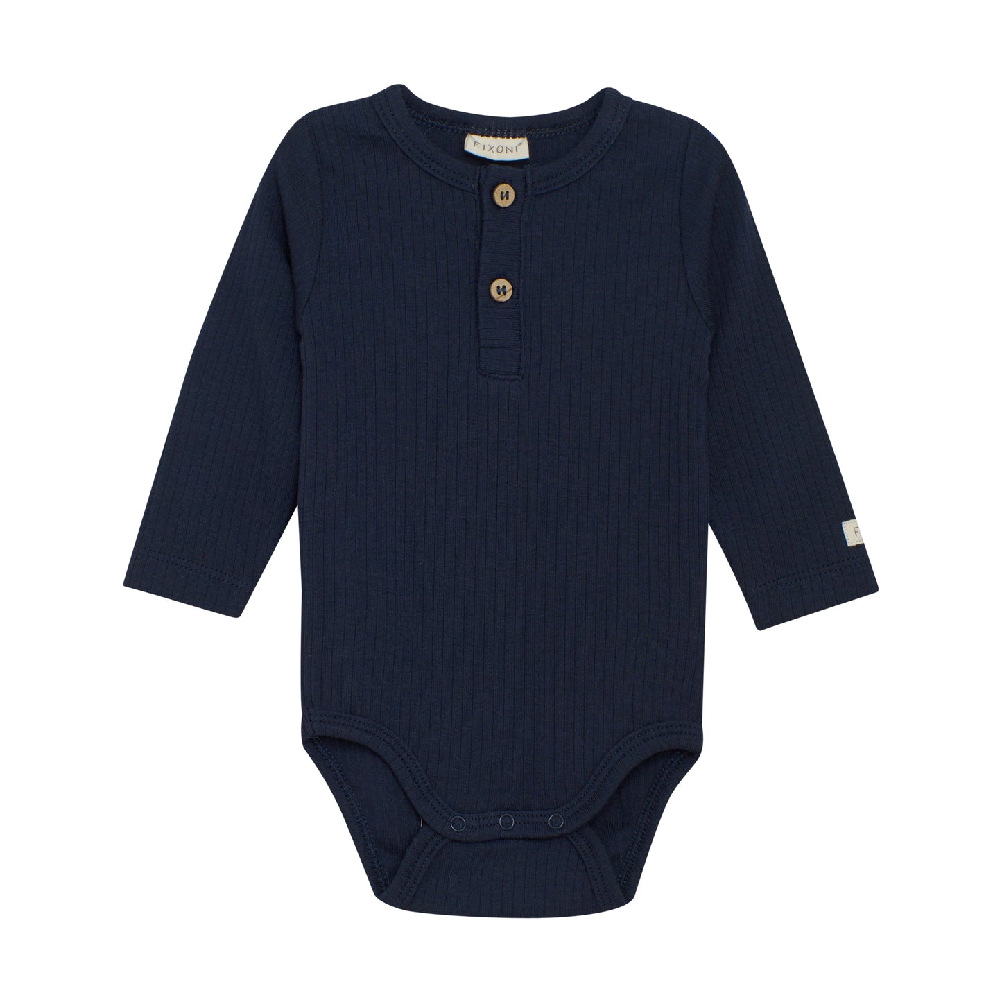 Fixoni rib Body LS - Navy Blazer