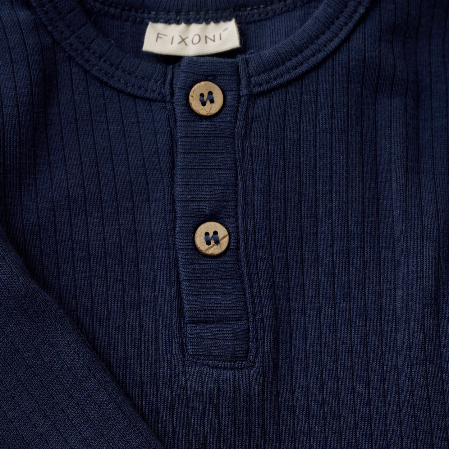 Fixoni rib Body LS - Navy Blazer
