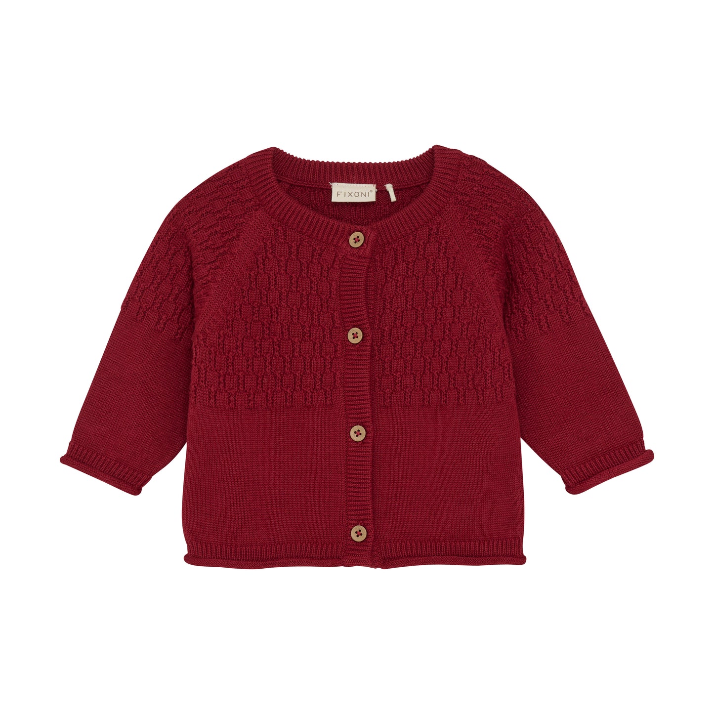 Fixoni strik Cardigan - Syrah
