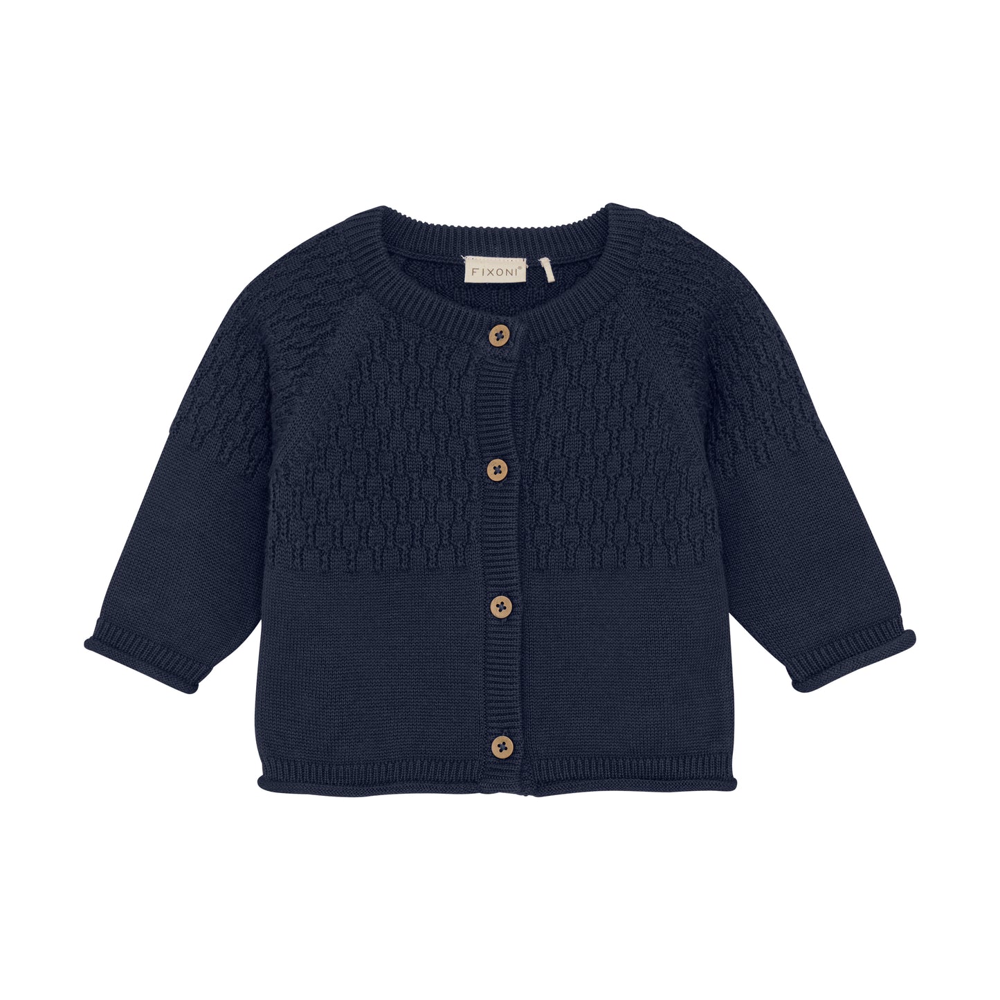 Fixoni Strik Cardigan - Navy Blazer