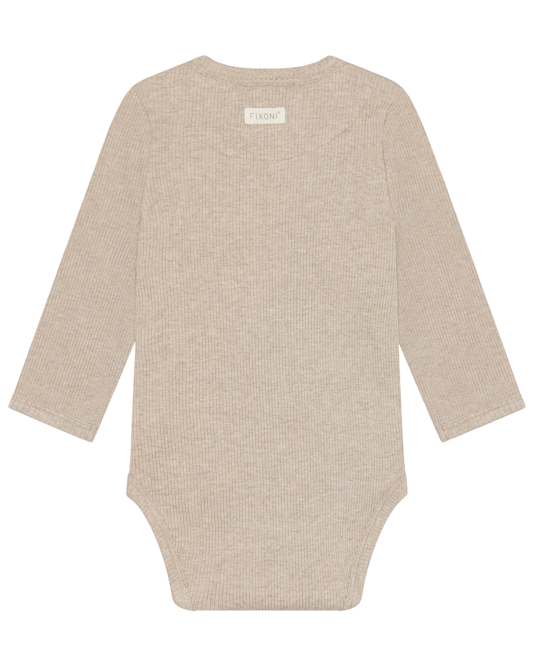 Fixoni rib Body LS - Pure Cashmere Melange