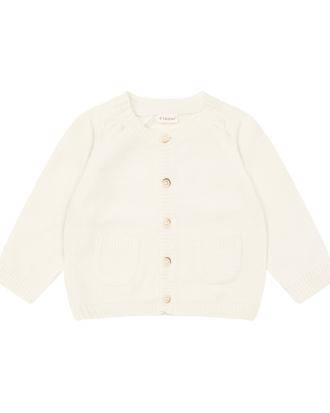 Fixoni Strik Cardigan - Antique White