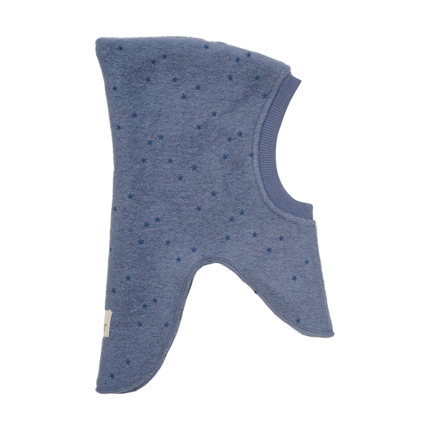 Huttelihut uld Elefanthue med broderet stjerner - Folkstone Gray