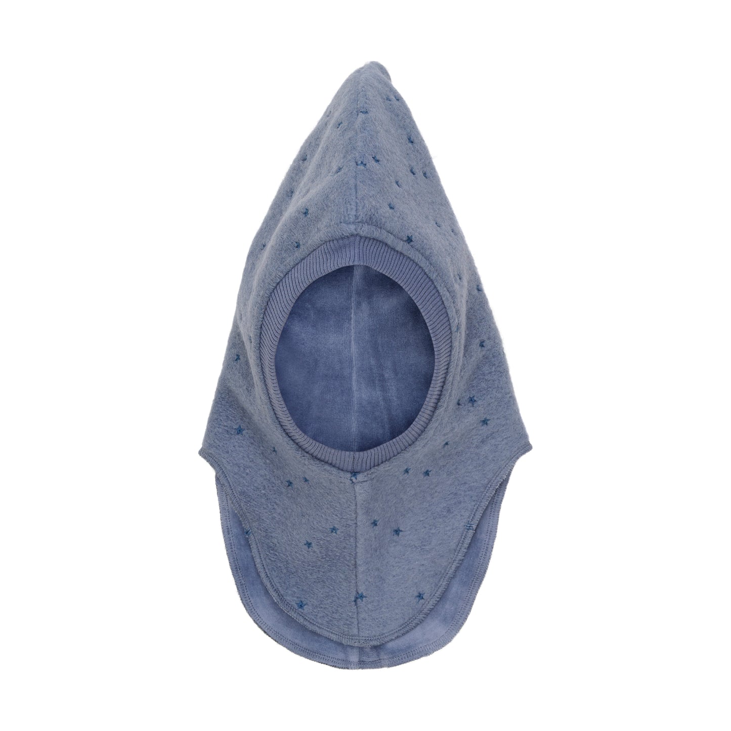 Huttelihut uld Elefanthue med broderet stjerner - Folkstone Gray