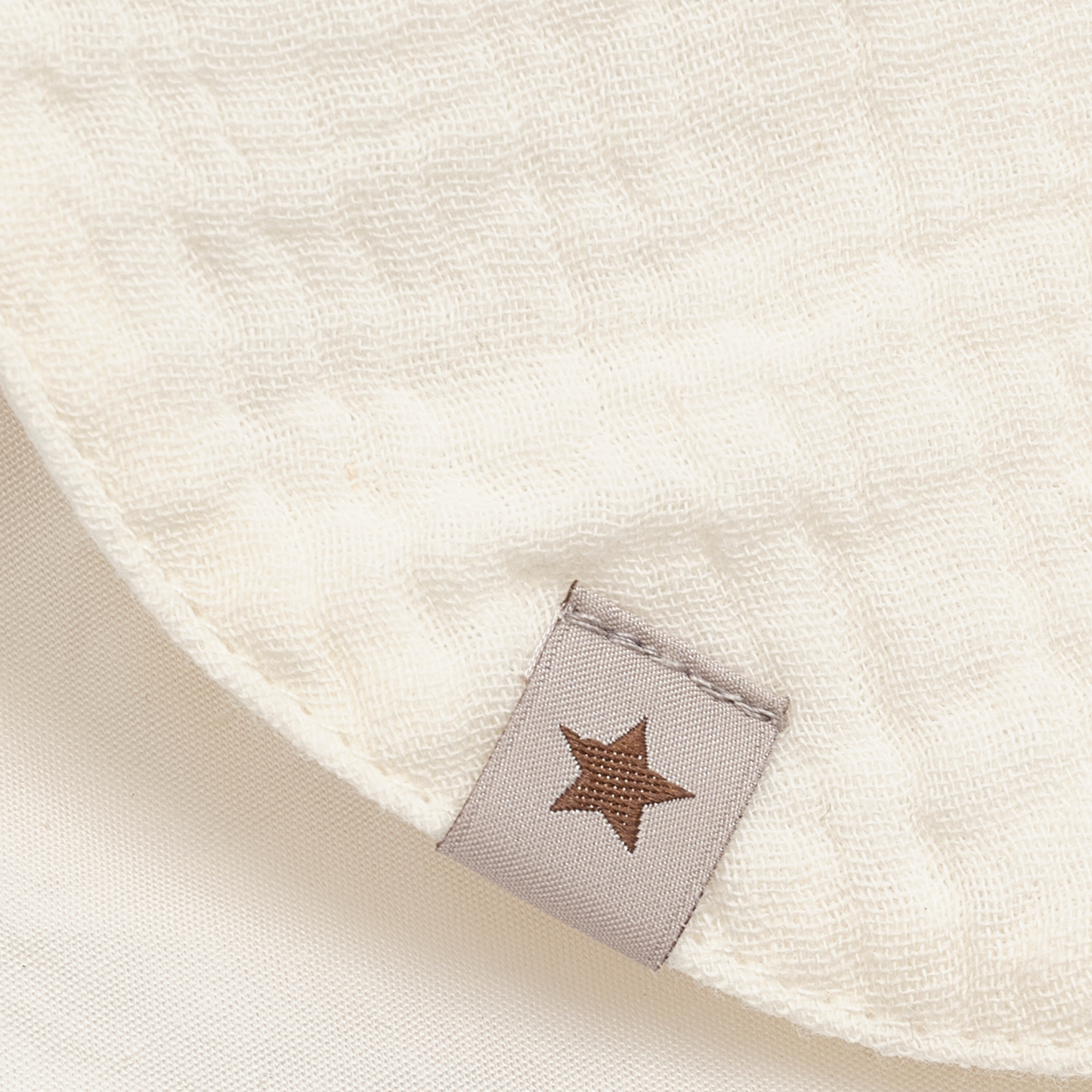HUTTEliHUT Muslin Sommerhat med ører - Antique White