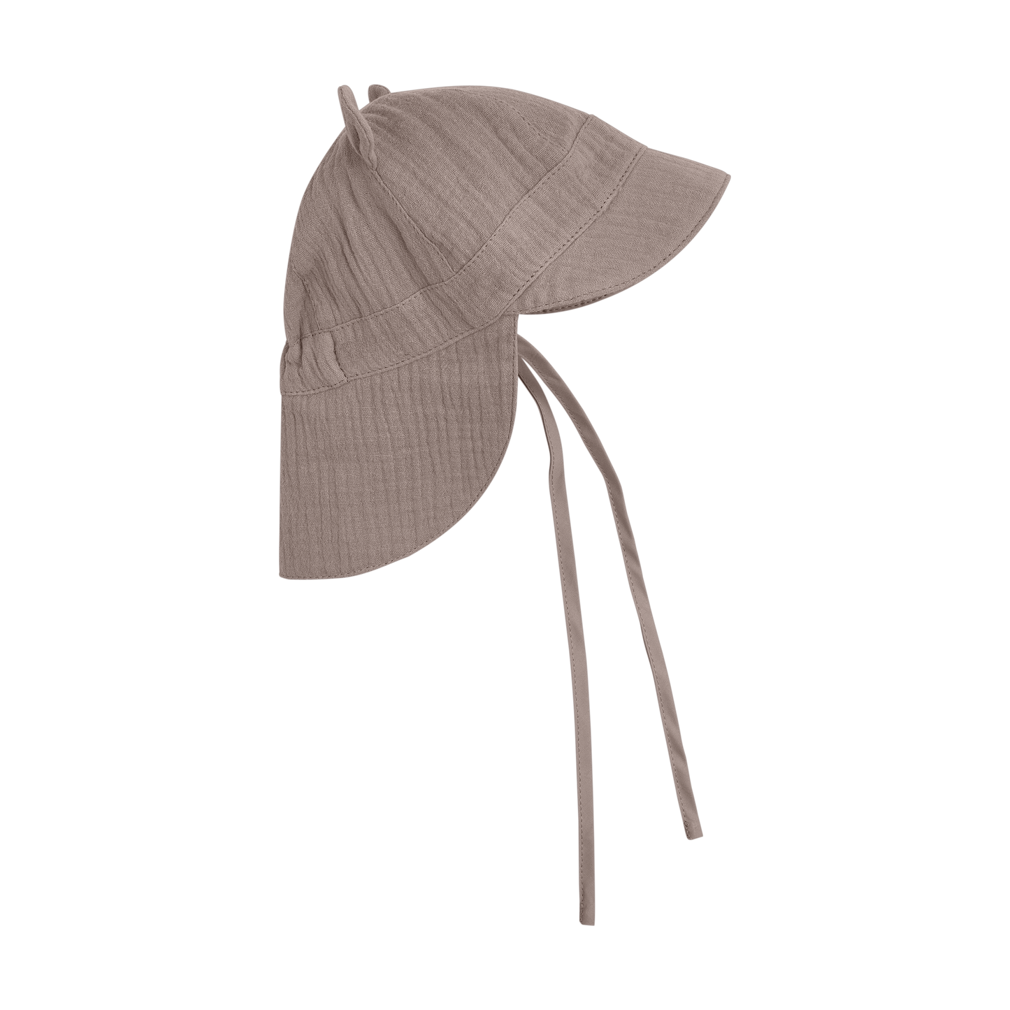 HUTTEliHUT Muslin Sommerhat med ører - Moon Rock