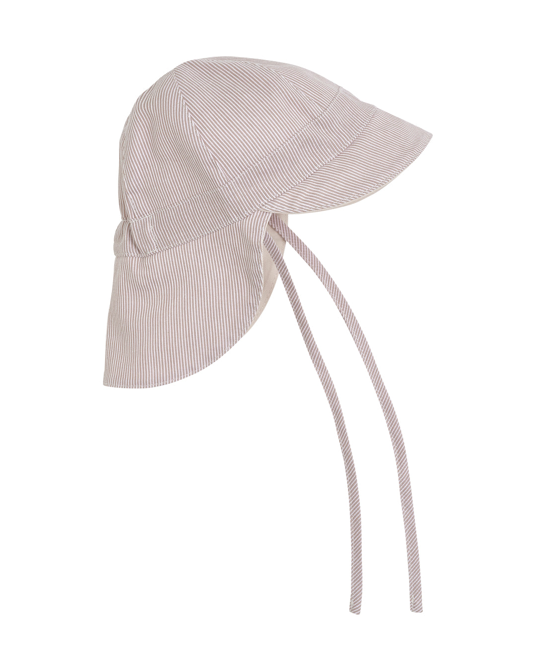 HUTTEliHUT stribet Solhat UPF 50+ - White Pepper