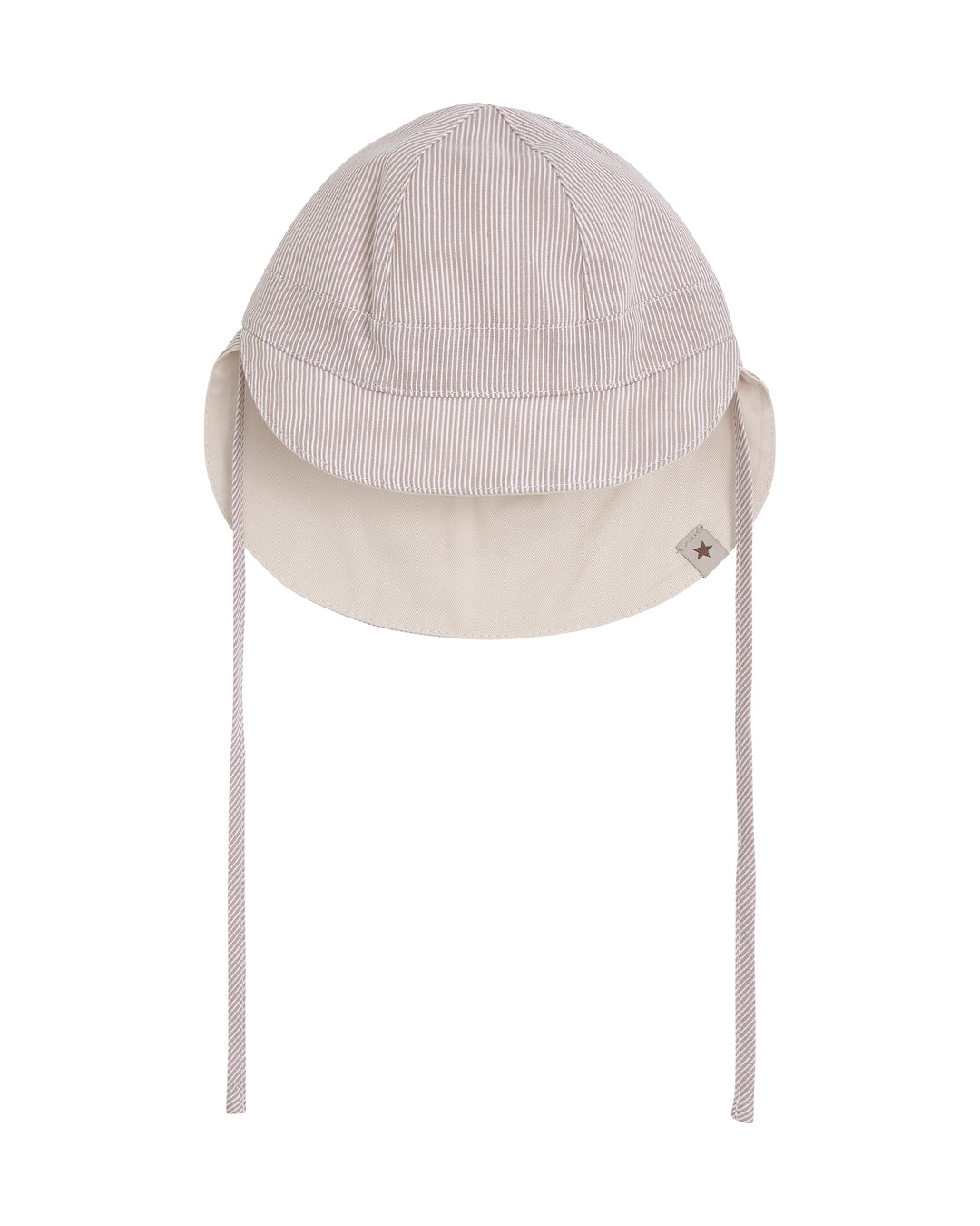 HUTTEliHUT stribet Solhat UPF 50+ - White Pepper