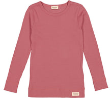 Indlæs billede til gallerivisning MarMar Modal T-shirt LS - Pink Rouge
