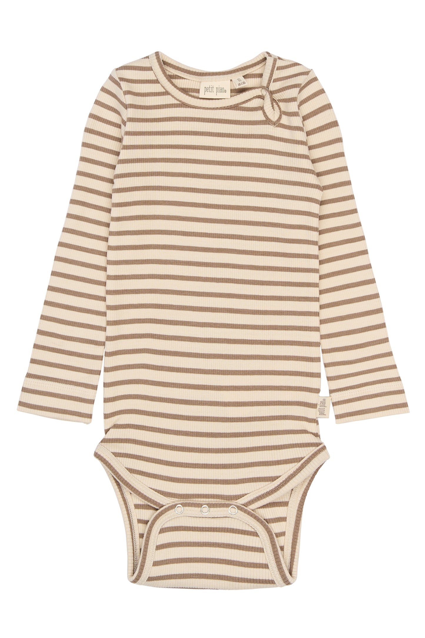 Petit Piao Sky Body - Ginger Snap Striped