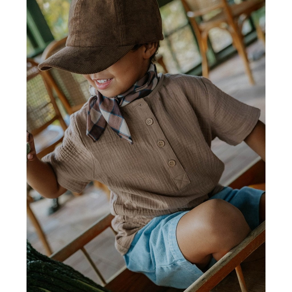 Fliink Cha Cha T-shirt SS - Pine Bark