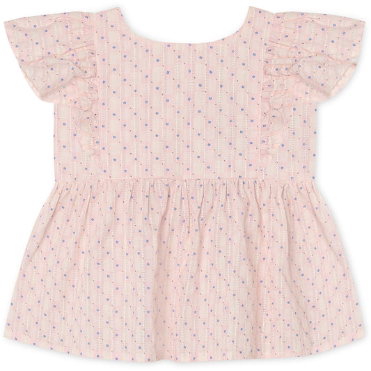 Fliink Zorro Top SS - Icy Pink Check