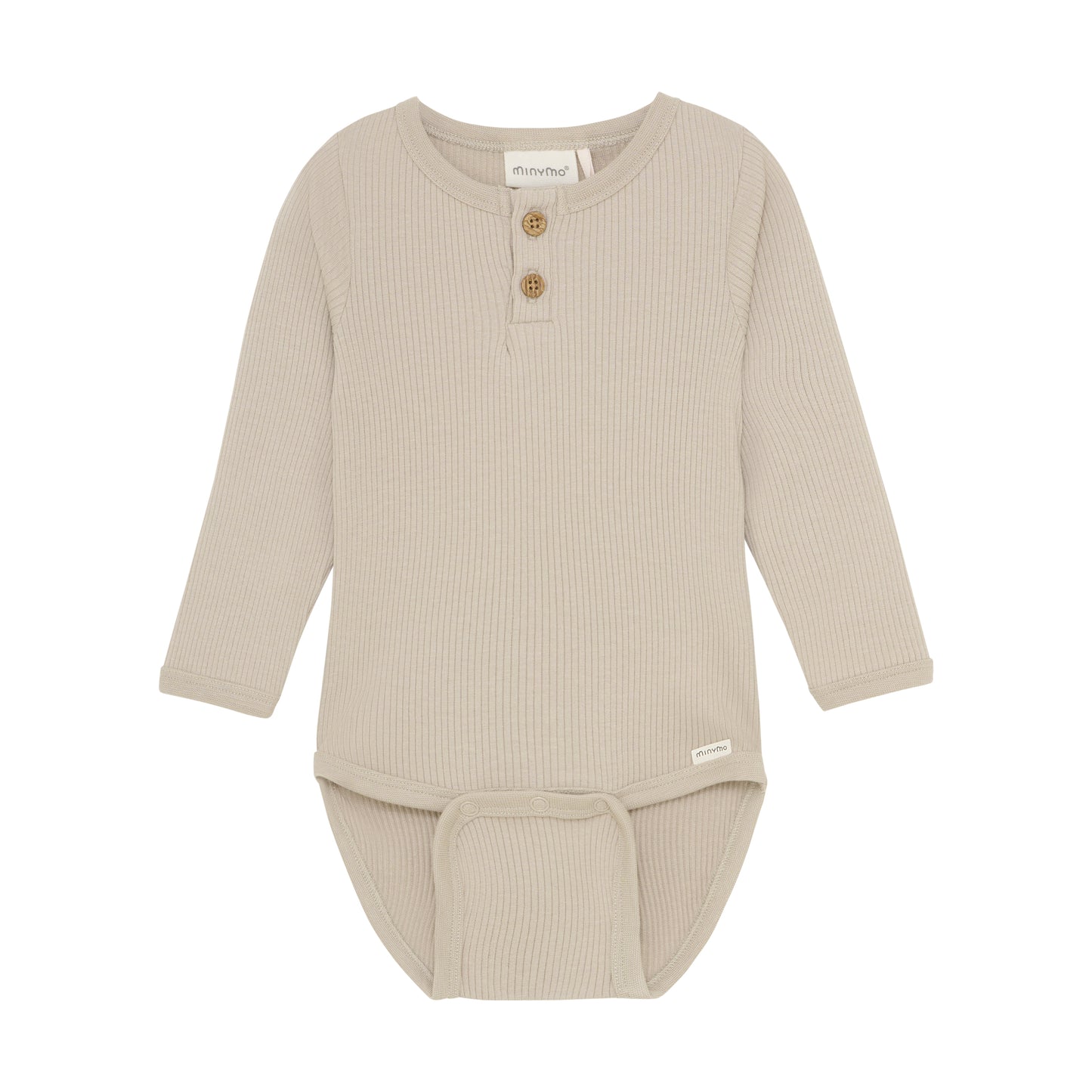 Minymo rib Body LS - Pure Cashmere