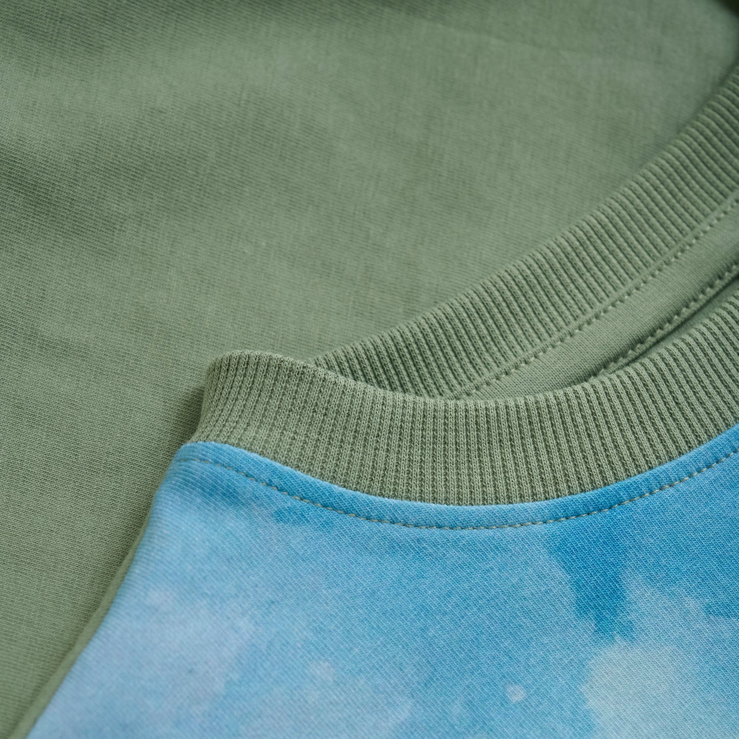 Minymo T-shirt LS m.traktor - Hedge Green