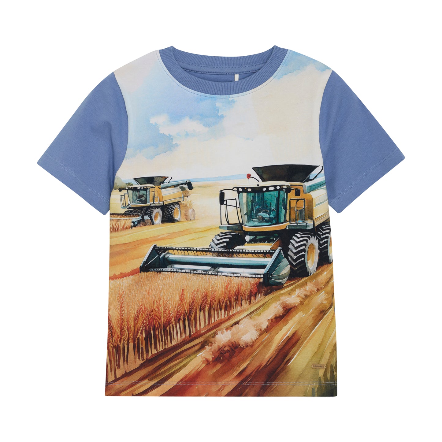 Minymo T-shirt SS m.traktor - Infinity
