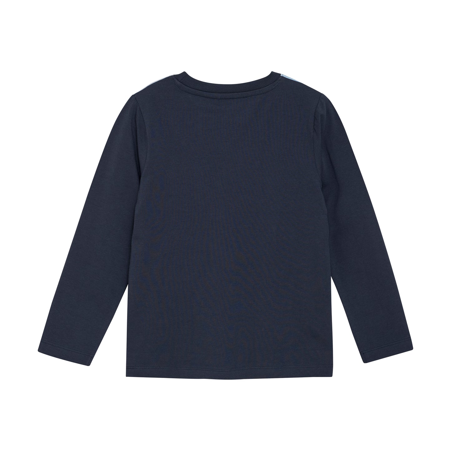 Minymo T-shirt LS m.maskiner - Blue Nights