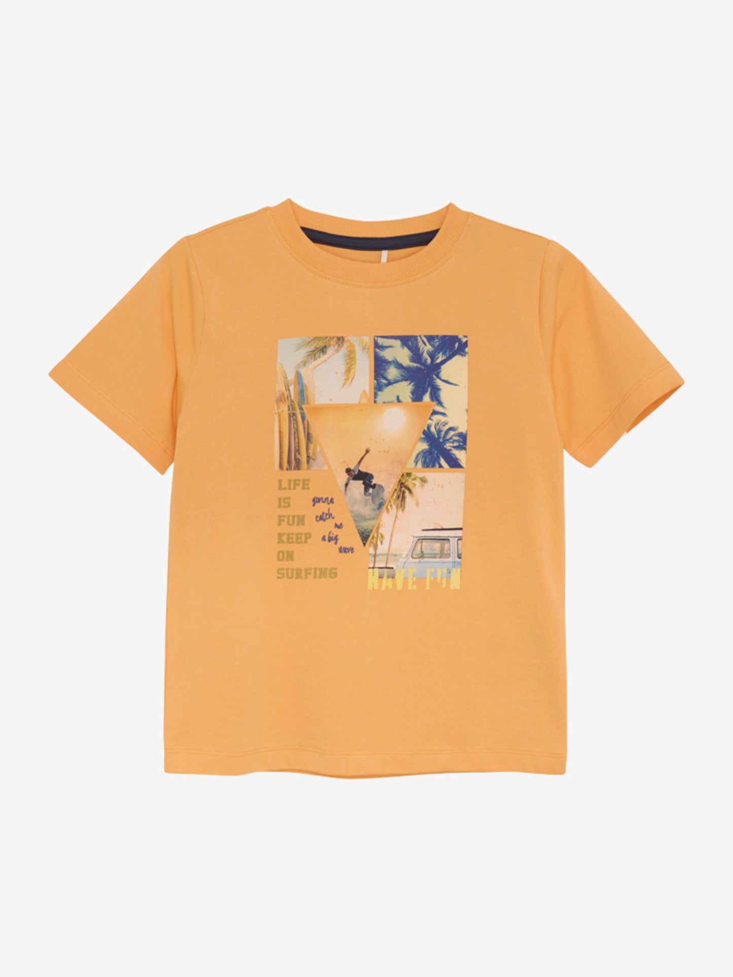 Minymo T-Shirt SS – Mock Orange