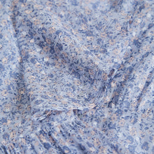 Lade das Bild in den Galerie-Viewer, Creamie Flower Dobby Kleid -  Xenon Blue
