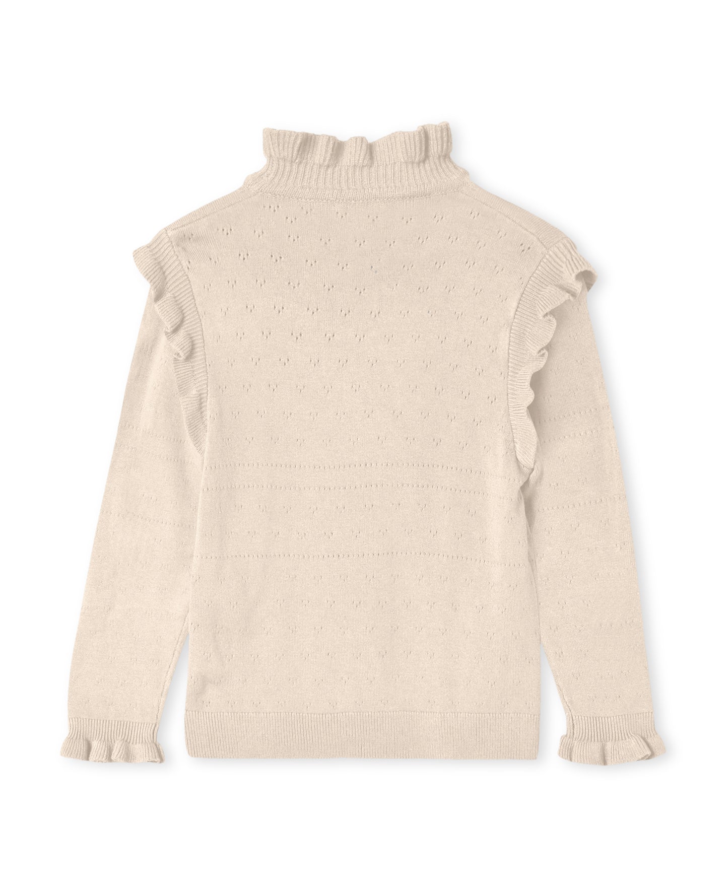 Fliink Fame strik Bluse - Sandshell