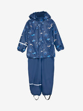 Lade das Bild in den Galerie-Viewer, Celavi Regenbekleidung mit Futter – Pageant Blue
