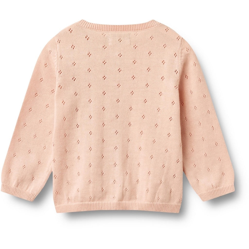 Wheat Maia strik Cardigan - Powder