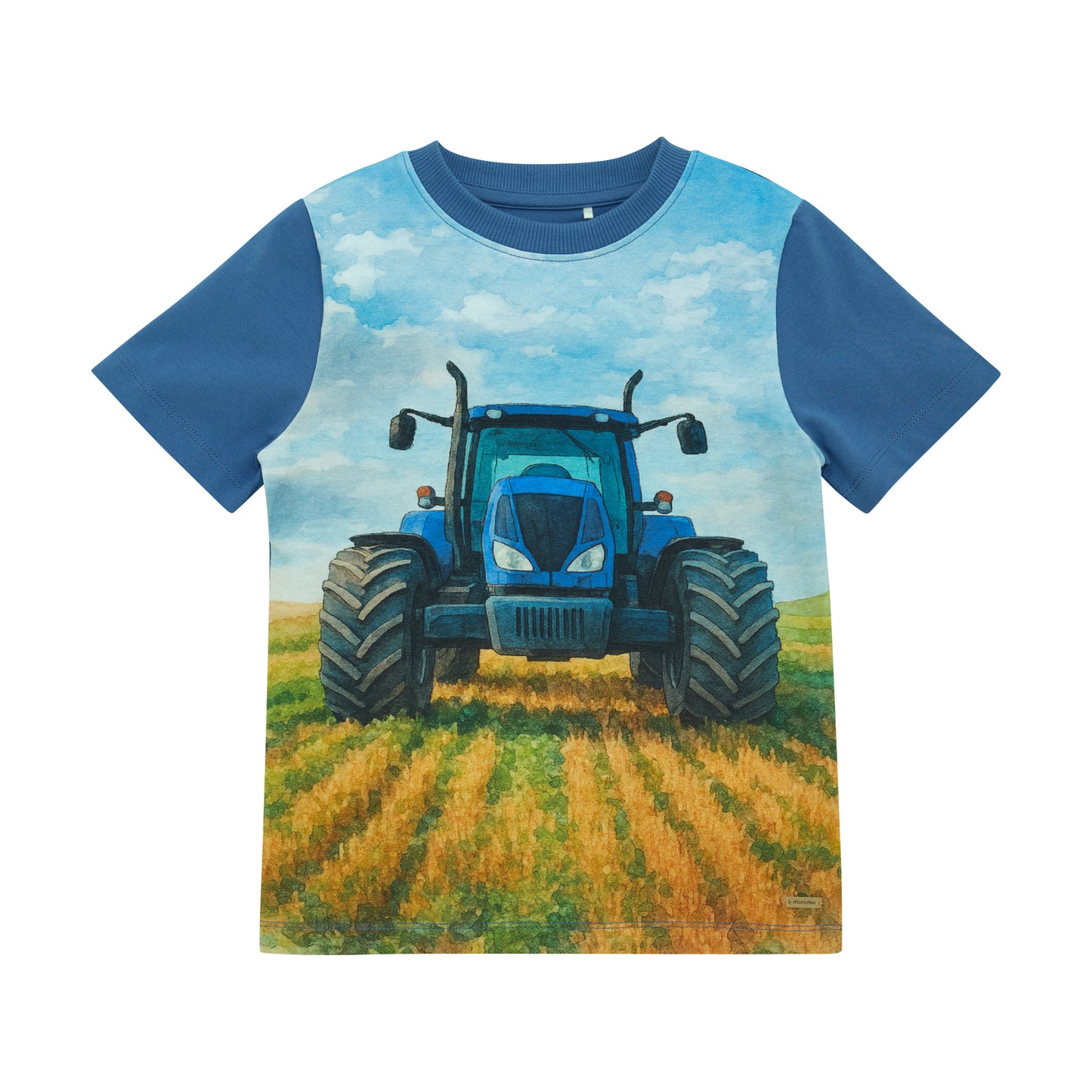 Minymo T-shirt SS - Dutch Blue