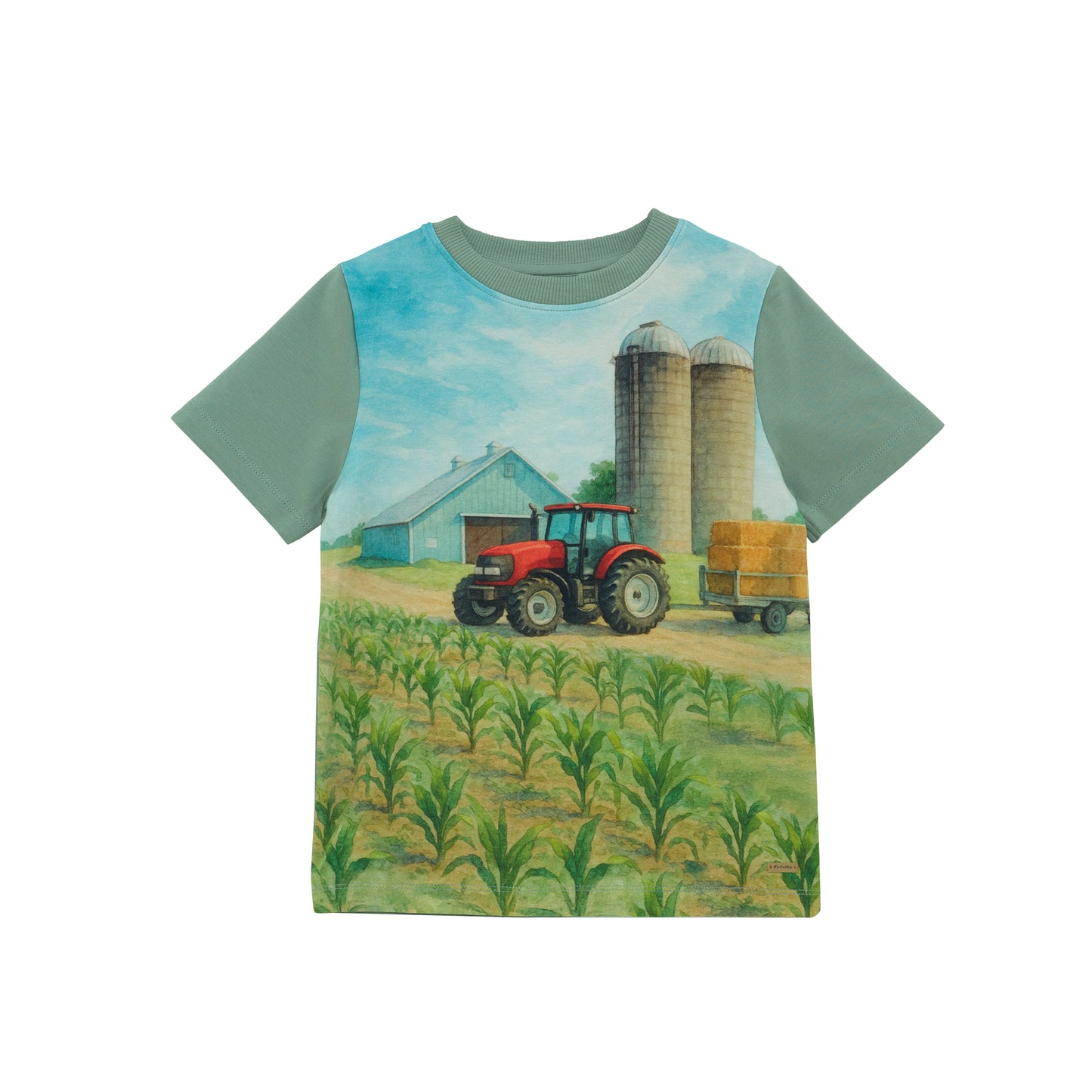 Minymo T-shirt SS - Lily Pad