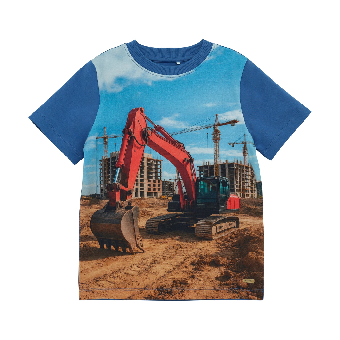 Minymo T-shirt SS - Dutch Blue