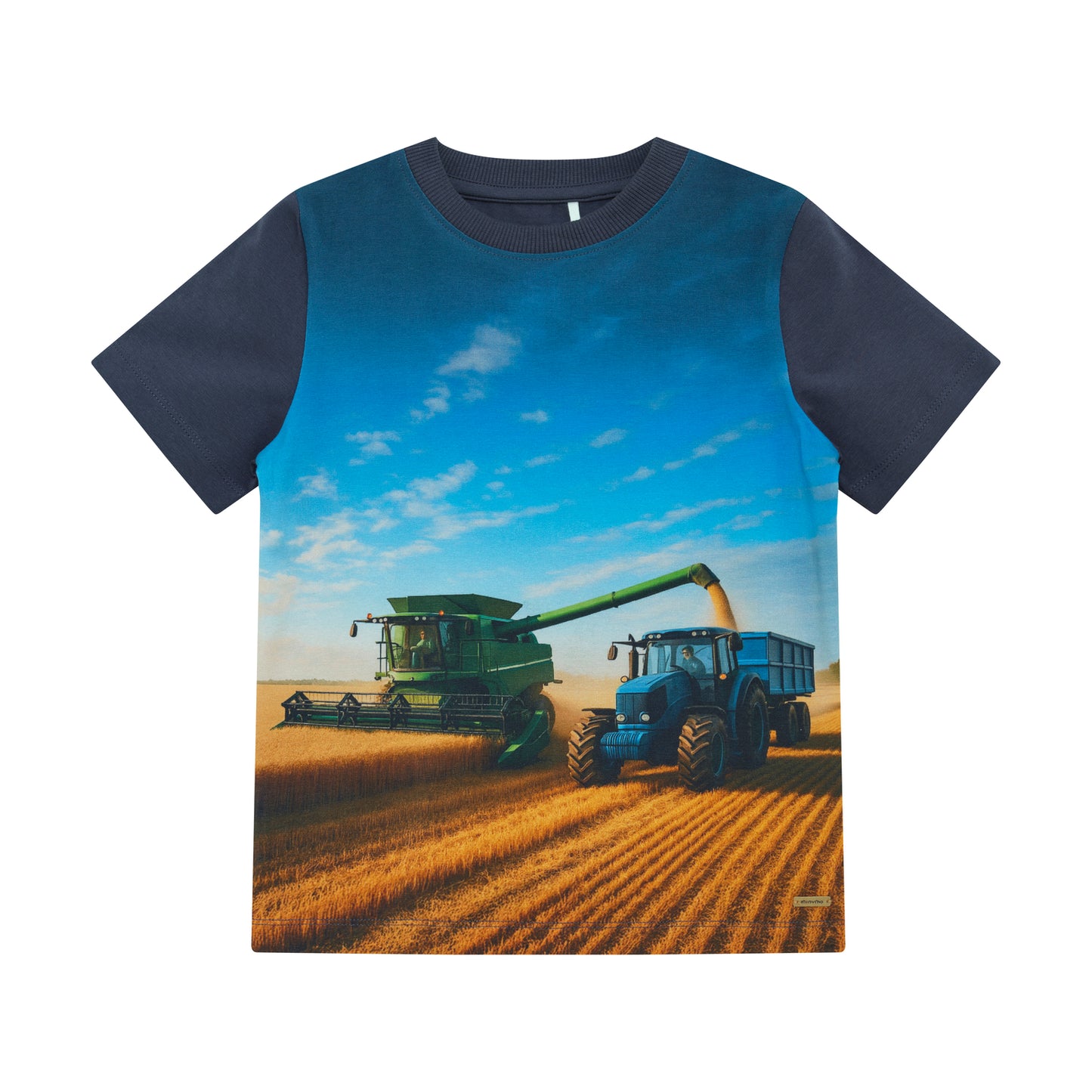 Minymo T-shirt SS - Blue Nights
