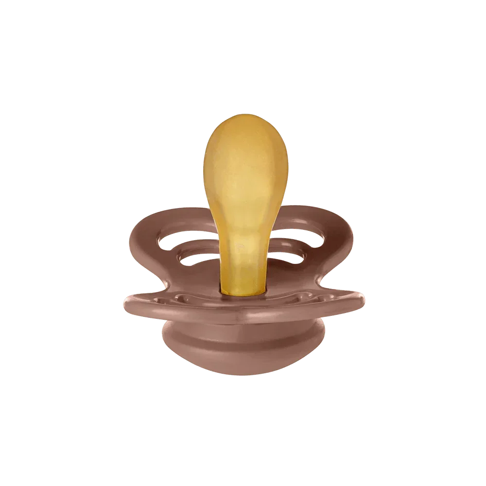 BIBS Supreme silicone Str.2 - Woodchuck/Blush
