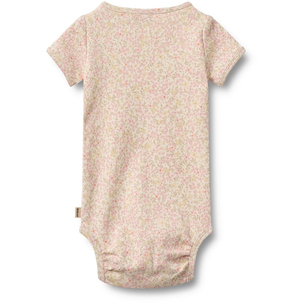 Wheat Linette Body S/S - Coral flowers