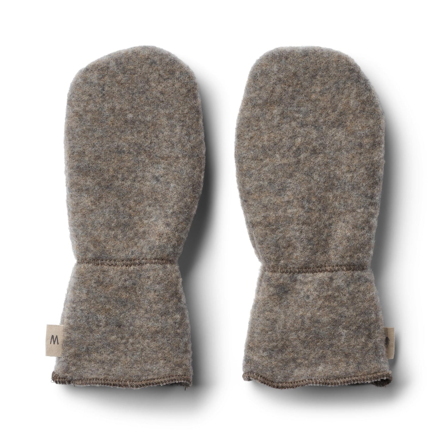 Wheat Jay uld/fleece luffer - Brown melange