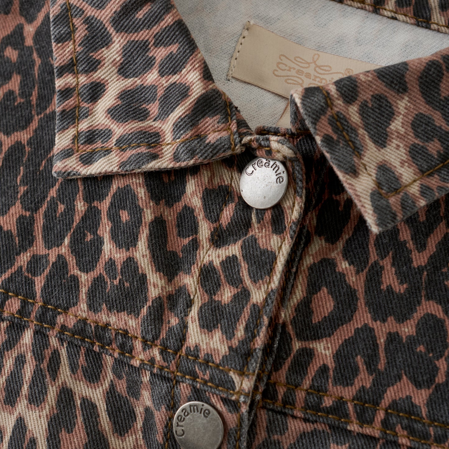 Creamie Leo Jacket - Brown Leo