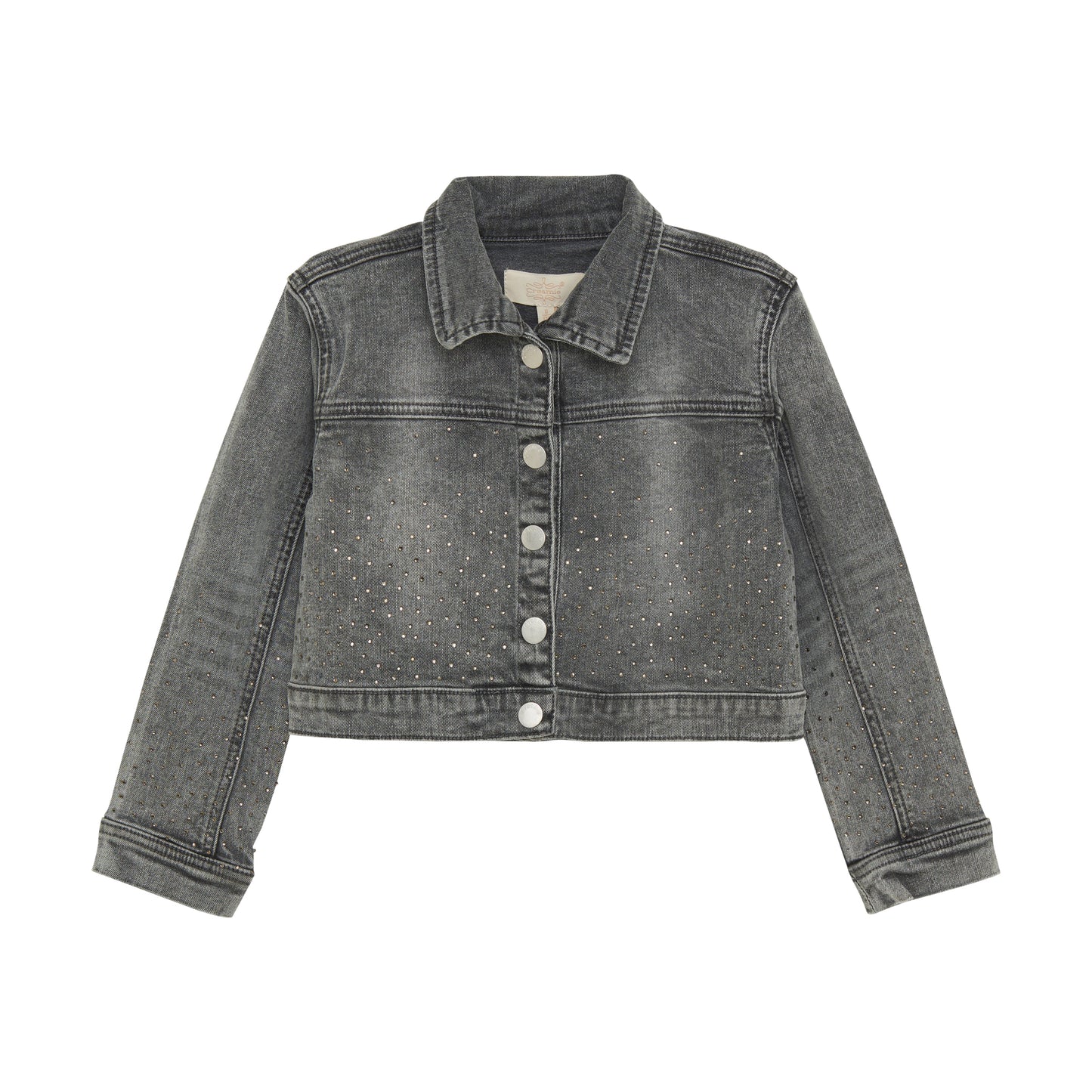 Creamie Jeansjacke -Light Grey Denim