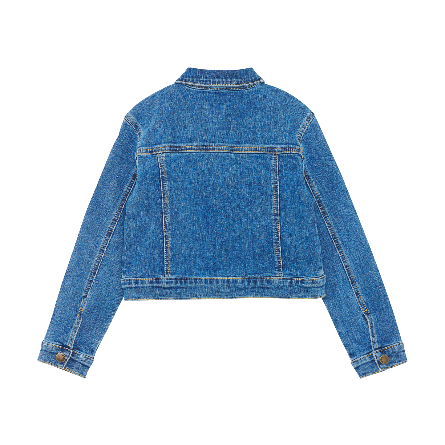 Creamie denim Jakke rhinestones - Blue Denim