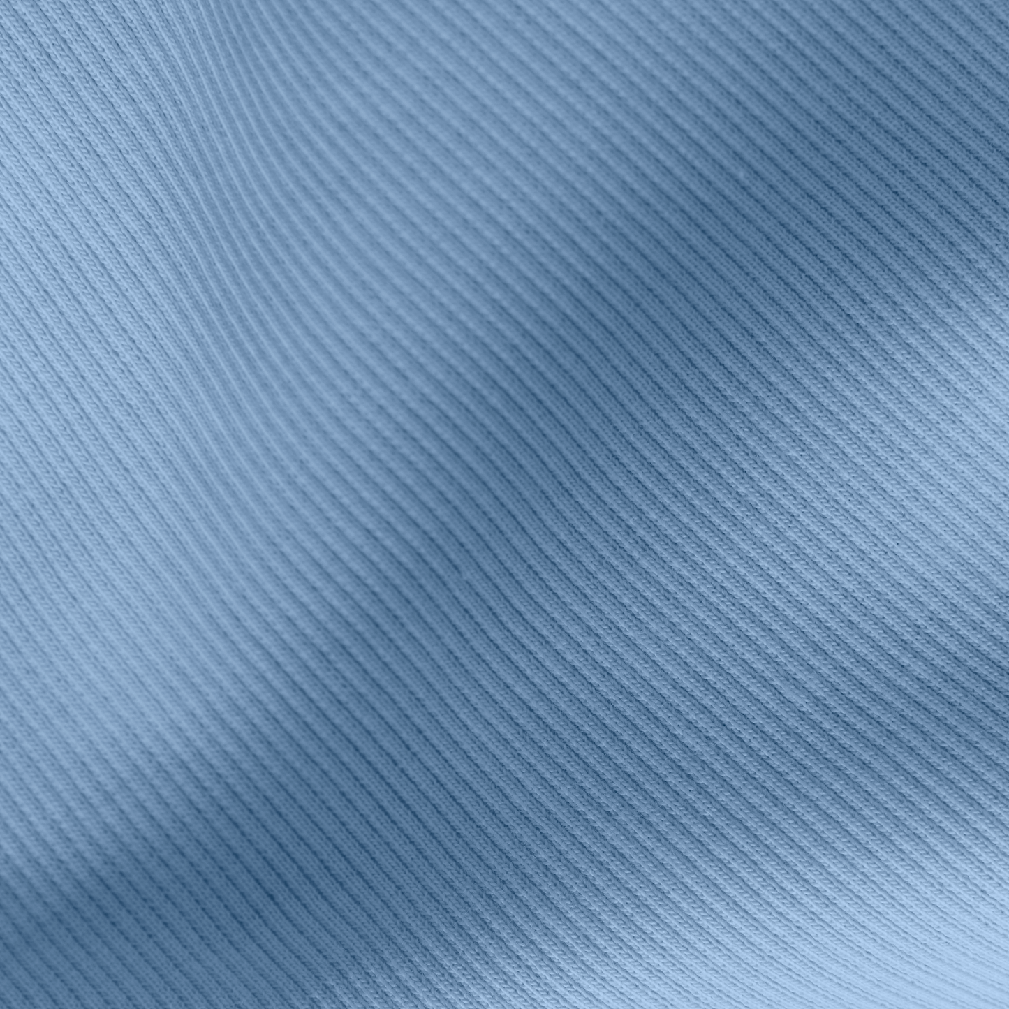 Creamie rib Top - Blue Lustre