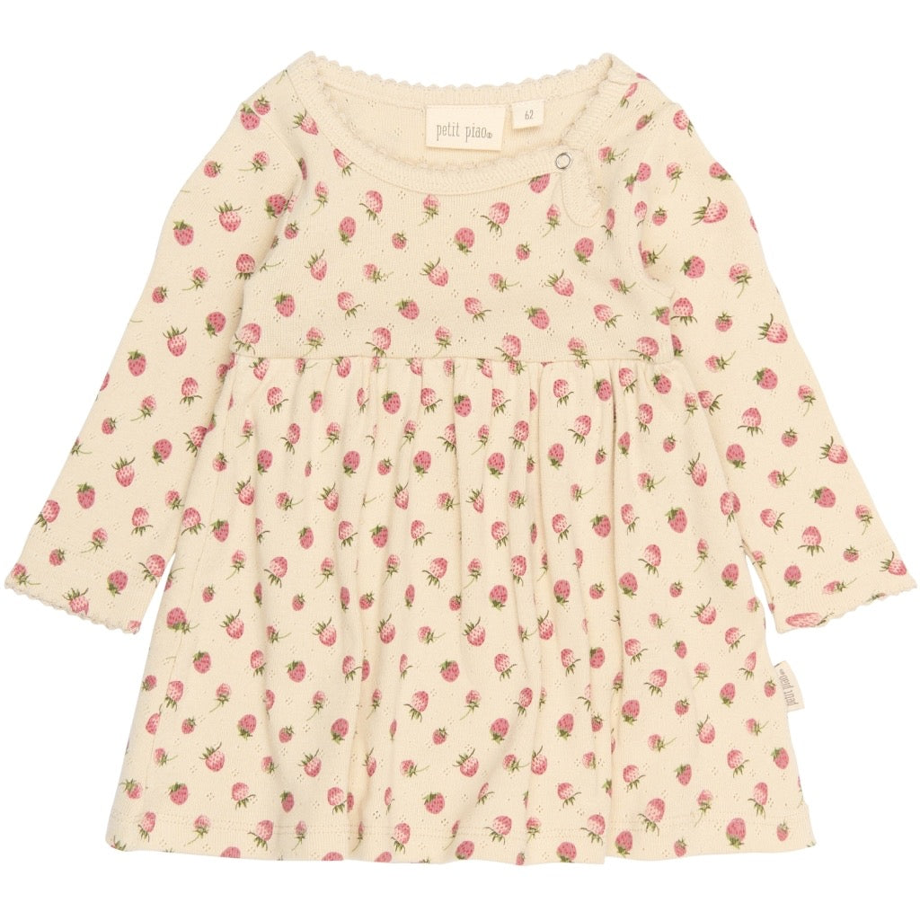 Petit Piao Dea Kjole - Fog Strawberry