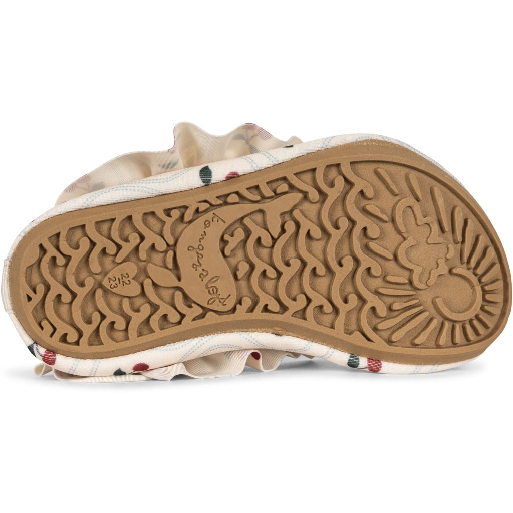 Konges Sløjd MANUCA Badesko - CHERRY MOTIF